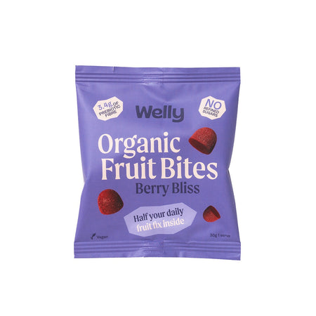 Welly Organic Fruit Bites Berry Bliss 30g Pack of 14