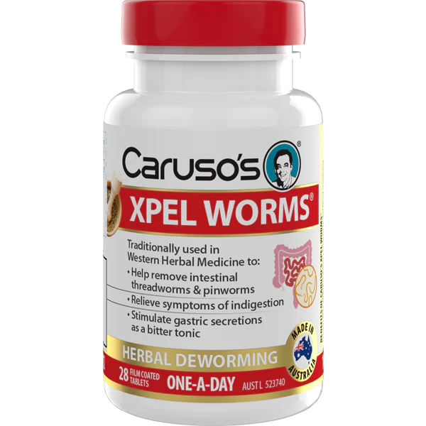 Caruso's Xpel Worms 28 Tablets