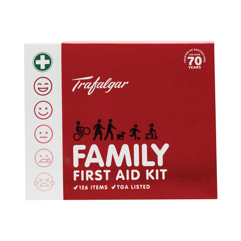 Trafalgar First Aid Family First Aid Kit 1 Each