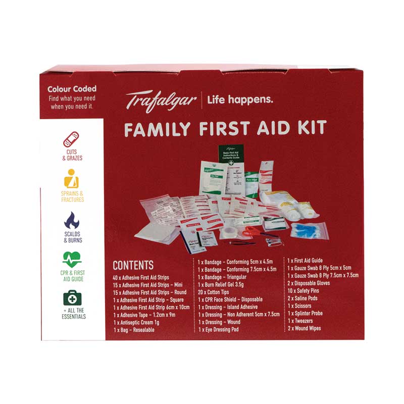 Trafalgar First Aid Family First Aid Kit 1 Each