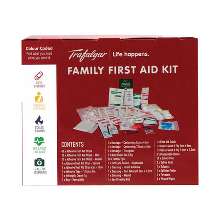 Trafalgar First Aid Family First Aid Kit 1 Each