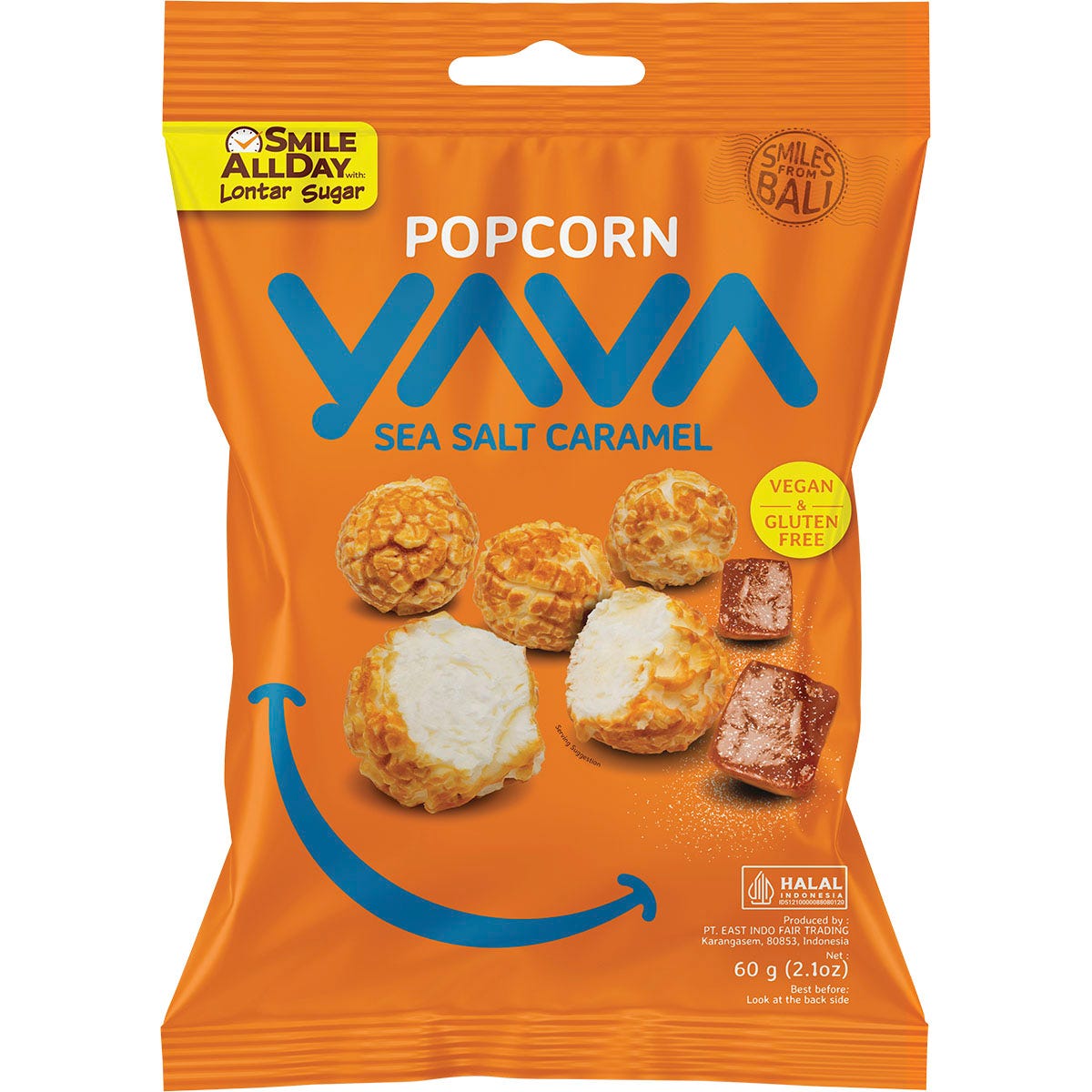 YAVA Popcorn Sea Salt Caramel 60g