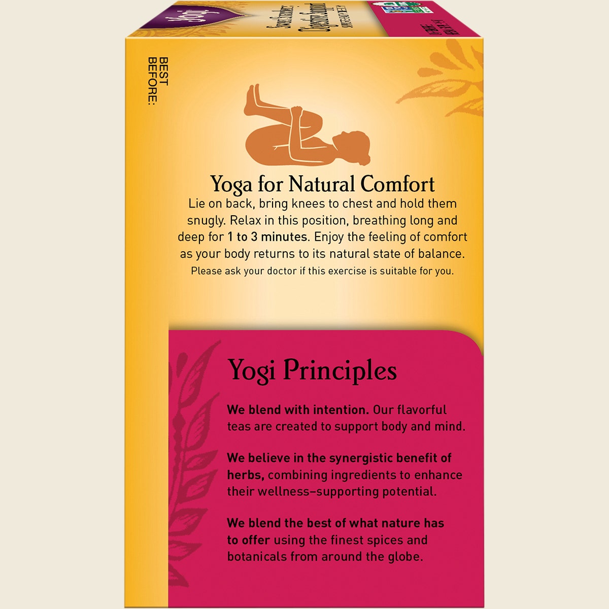 Yogi Tea Herbal Tea Bags Sweet Strawberry Digestive Support 16pk