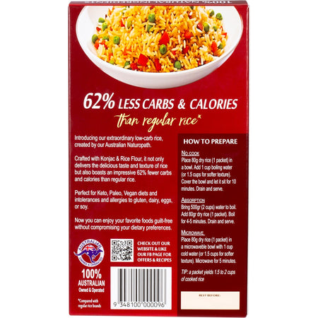 Zero Slim & Healthy Low Carb Rice 160g