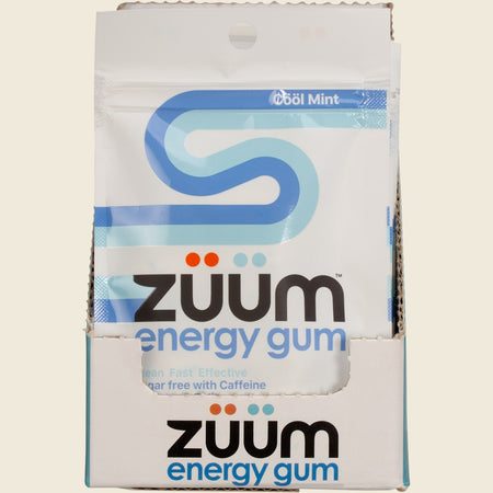 Zuum Energy Gum Cool Mint 16x10pcs