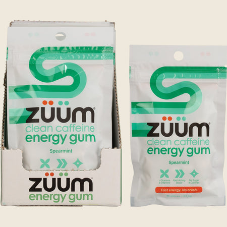 Zuum Energy Gum Spearmint 16x10pcs