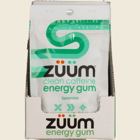 Zuum Energy Gum Spearmint 16x10pcs