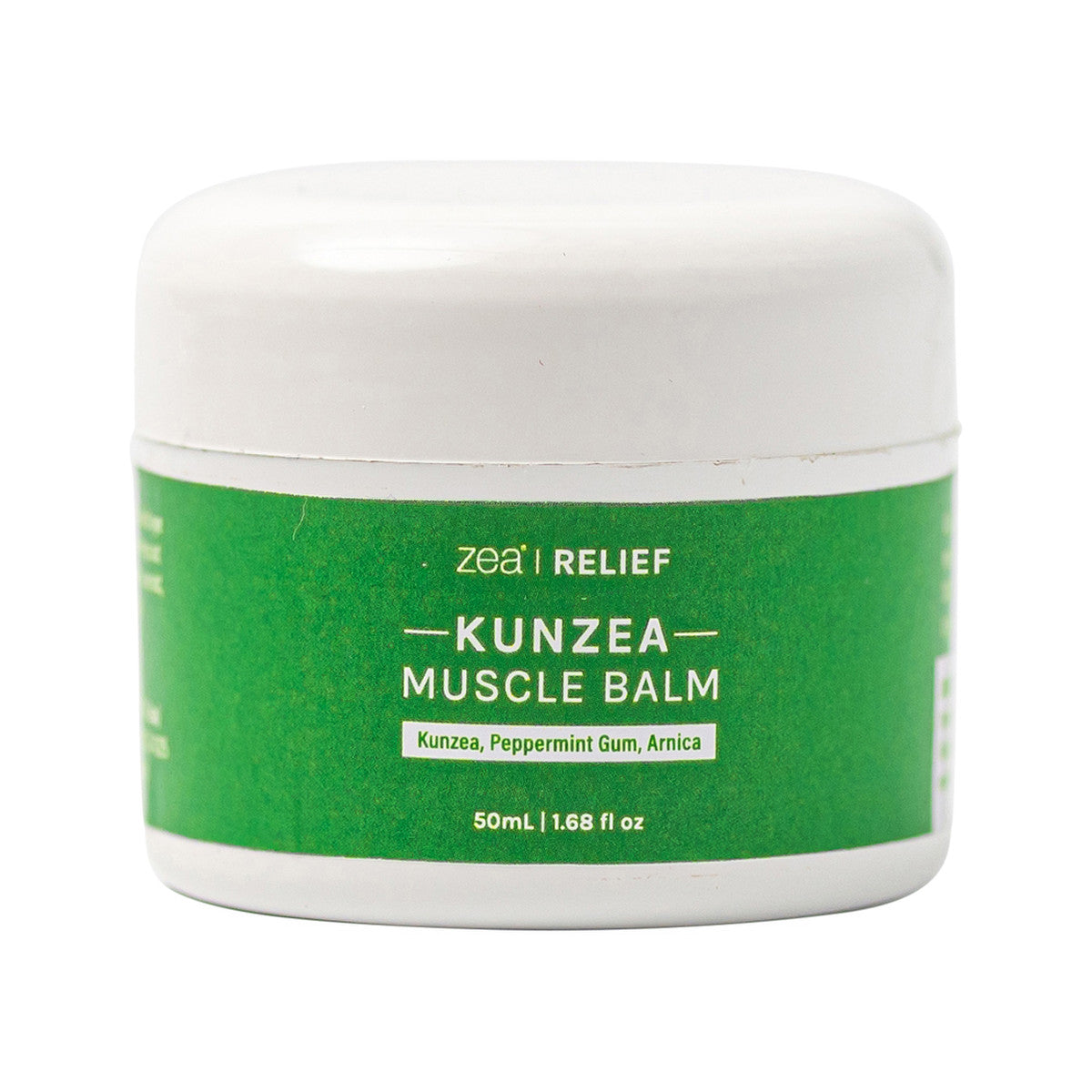 Zea Relief Kunzea Muscle Balm Zunzea, Peppermint Gum, Arnica 50ml