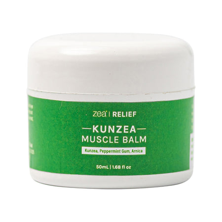 Zea Relief Kunzea Muscle Balm Zunzea, Peppermint Gum, Arnica 50ml