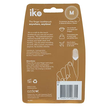 Iko Original Finger Toothbrush Size Medium