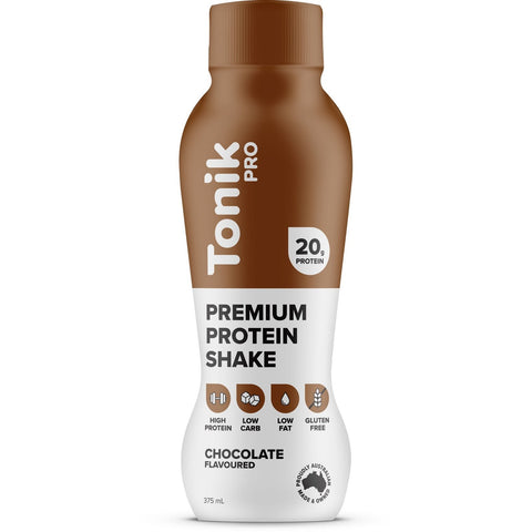 Tonik Pro Protein Drink Chocolate 375ml Pack of 6