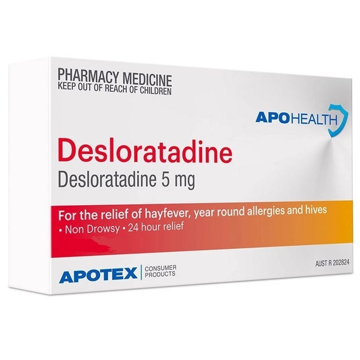 APOhealth Desloratadine 5 Mg Blister Pack 10 Tablets