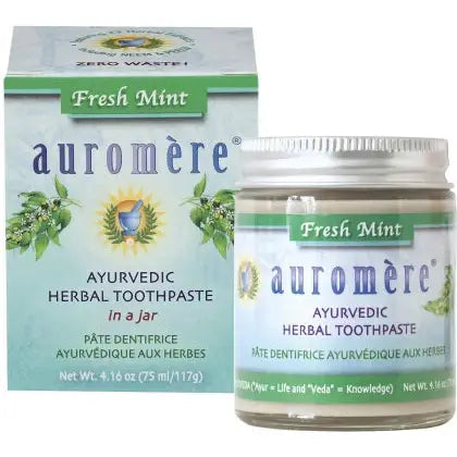 Toothpaste Ayurvedic Fresh Mint Toothpaste in a Jar 117g