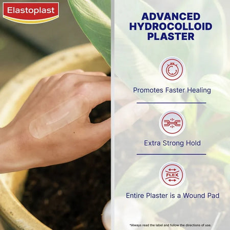 Elastoplast Second Skin Hydrocolloid 10pk