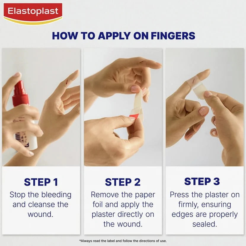 Elastoplast Second Skin Hydrocolloid 10pk