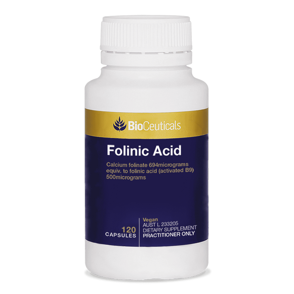 Bioceuticals Folinic Acid 120 Capsules