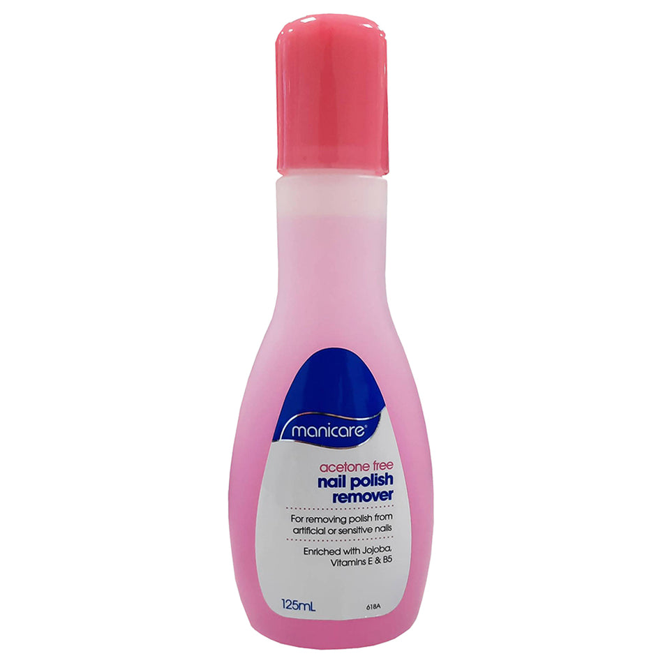 Manicare Acetone Free Nail Polish Remover 125ml