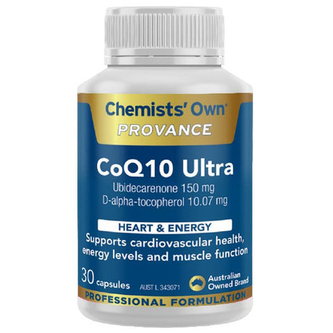 Chemist Own Provance CoQ10 Ultra 150mg 30 Capsules