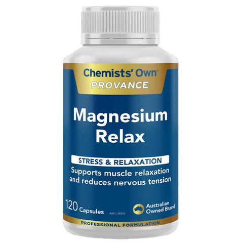 Chemist Own Provance Magnesium Relax 120 Capsules