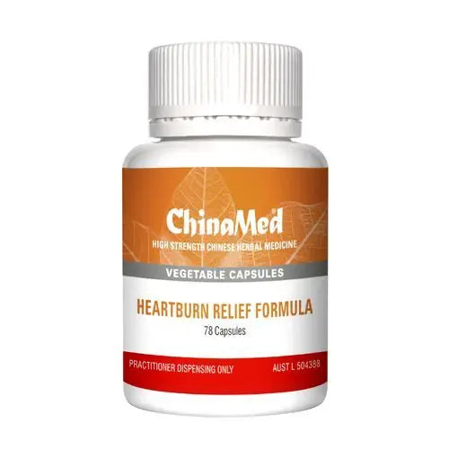 ChinaMed Heartburn Relief Formula 78 Capsules