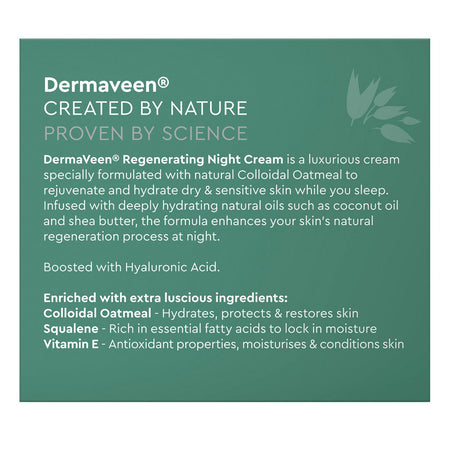 DermaVeen Face Regenerating Night Cream 50ml