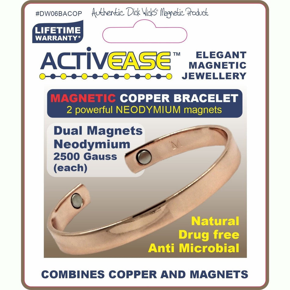 Activease Magnetic Copper Wrist Health Bangle