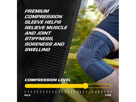 FUTURO Premium Compression Knee Sleeve with Stabilizers Small