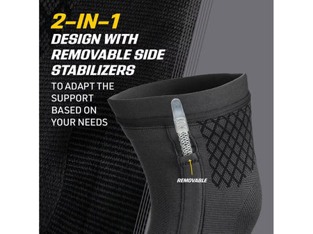 FUTURO Premium Compression Knee Sleeve with Stabilizers Small