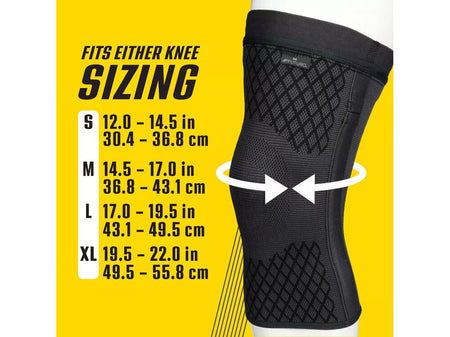 FUTURO Premium Compression Knee Sleeve with Stabilizers Small