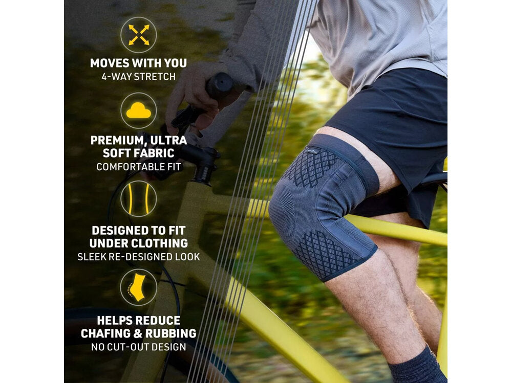 FUTURO Premium Compression Knee Sleeve with Stabilizers Small