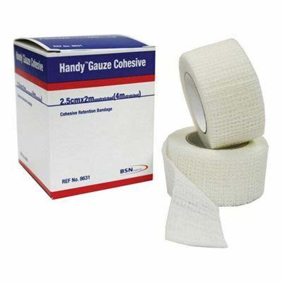 Handy gauze Cohesive 2.5cmx2mtr Unstretched