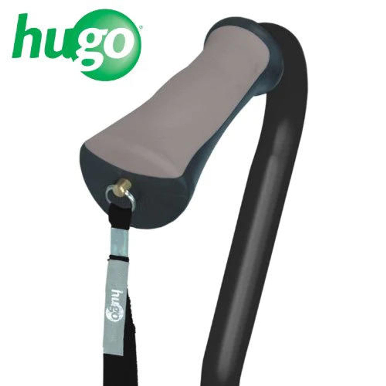 Hugo Ergonomic Quad Cane - Ebony