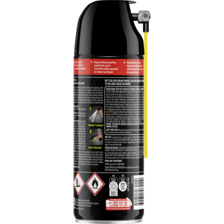 Mortein Powergard Easy Reach Crawling Insect Surface Spray 250g
