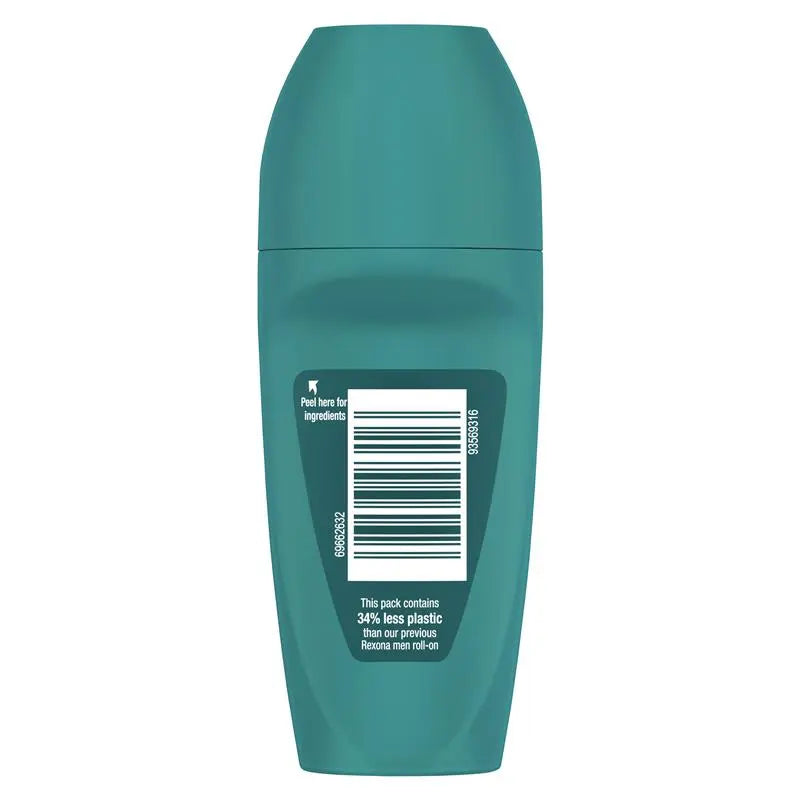 Rexona Men Advanced Antiperspirant Roll On Invisible Dry Black & White 50ml