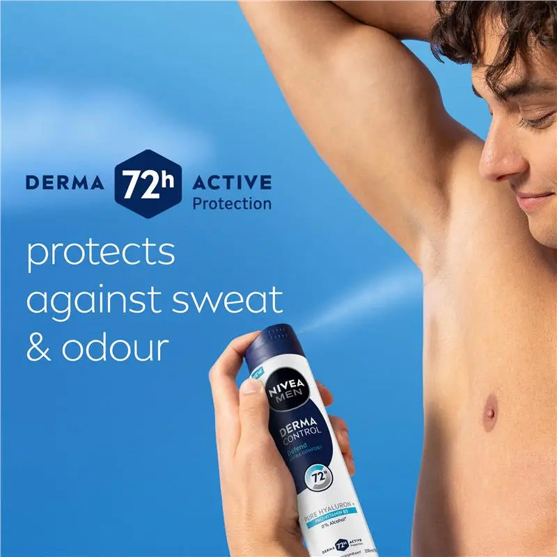 NIVEA MEN Derma Control Defend 72H Aerosol 250ml
