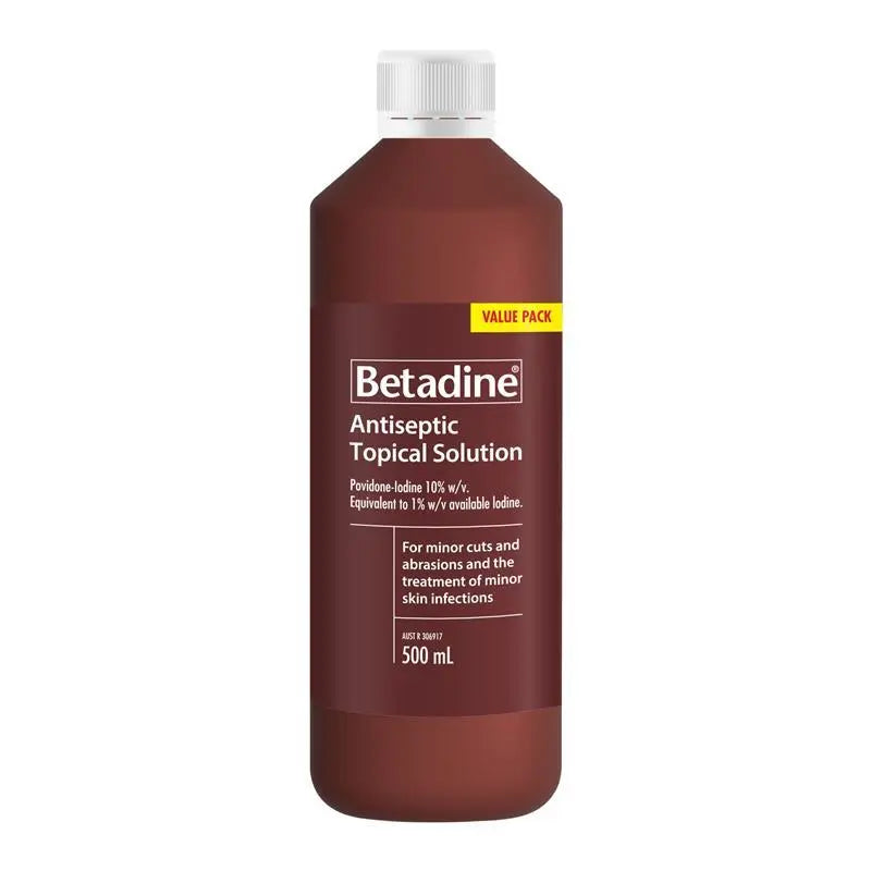 Betadine Antiseptic Tropical Solution 500ml