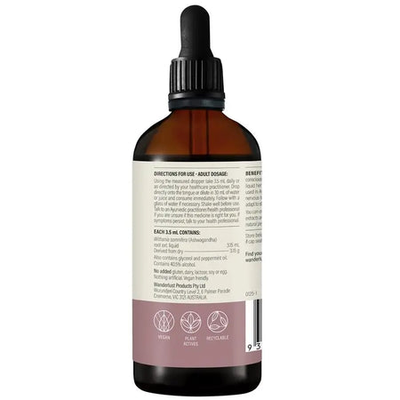 Wanderlust Ashwagandha Drops 140ml