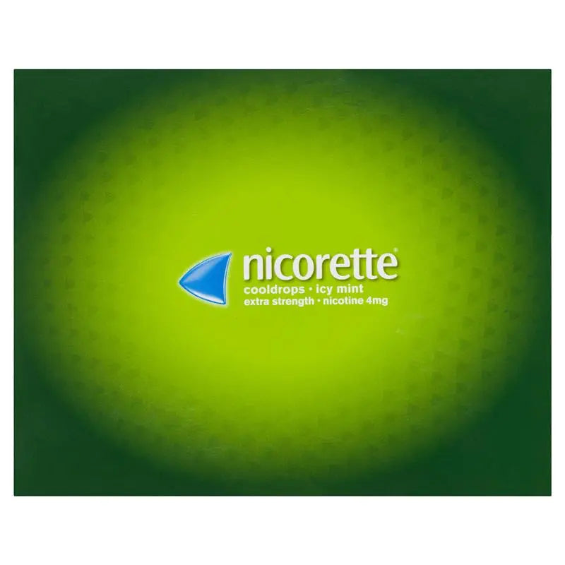 Nicorette Extra Strength Cooldrops Nicotine 4mg Icy Mint 160 Lozenges