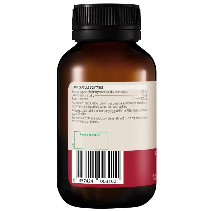 Wanderlust Berberine 60 Capsules