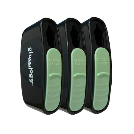 Glucology Pocket Size Sharps Container 3 Pack