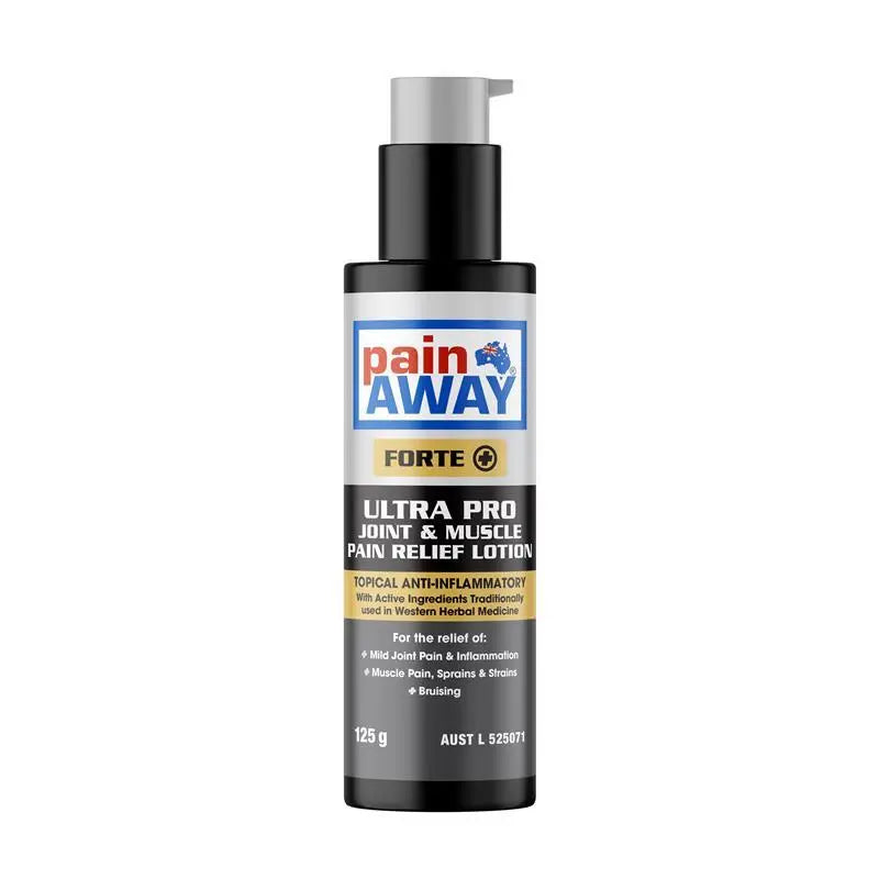 Pain Away Forte+ Ultra Pro Joint & Muscle Pain Relief Lotion Pump 125g