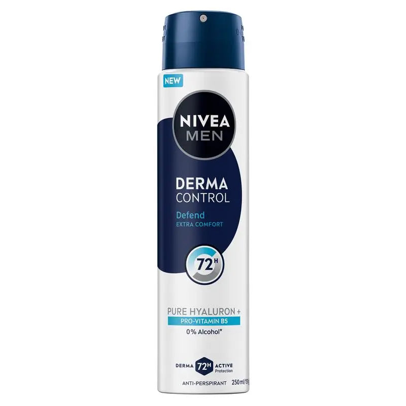 NIVEA MEN Derma Control Defend 72H Aerosol 250ml