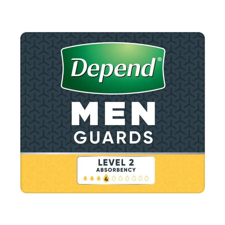 Depend Male Guards Level 2 12 Pack