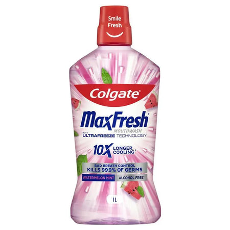 Colgate Mouthwash Max Fresh Watermelon Mint 1L