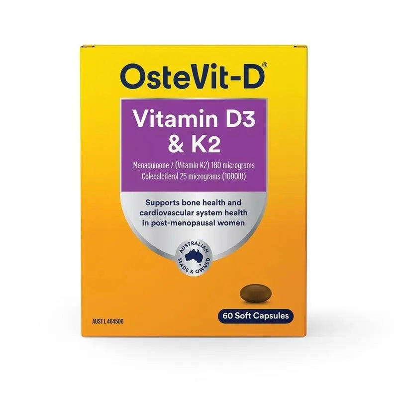 Ostevit D Vitamin D3 & K2 60 Capsules