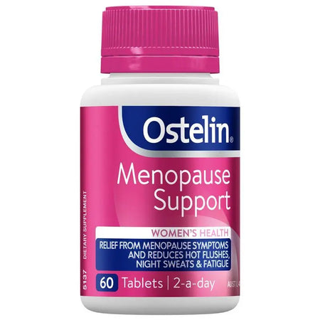 Ostelin Menopause Support Women's Health 60 Tablets