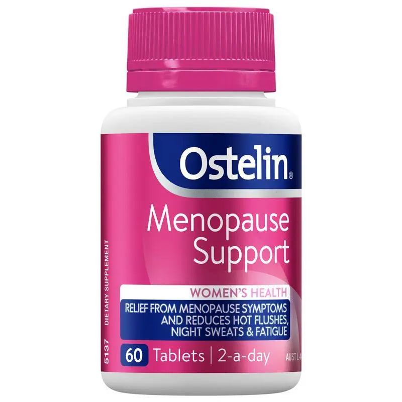 Ostelin Menopause Support Women's Health 60 Tablets