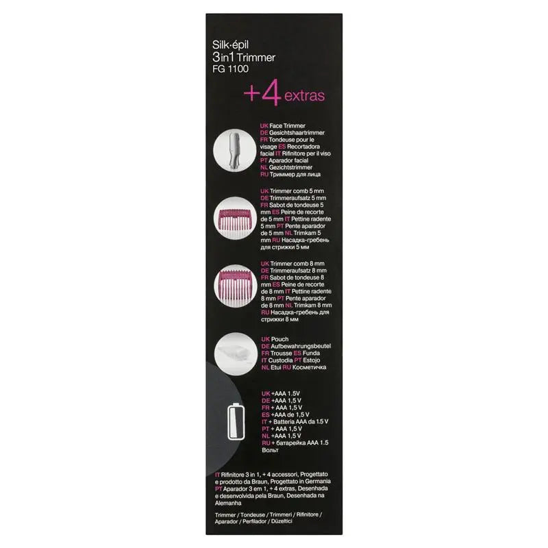 Braun Silk-Epil 3in1 Trimmer FG 1100