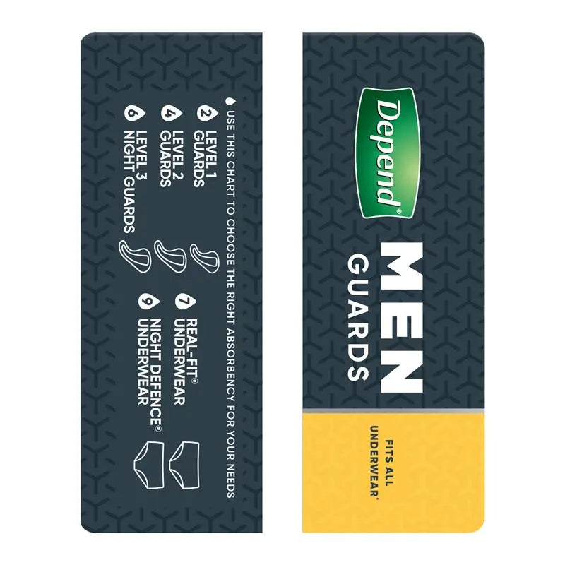 Depend Male Guards Level 2 12 Pack