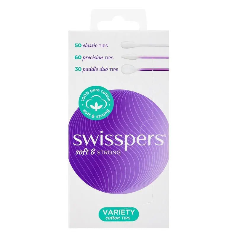 Swisspers Variety Cotton Tips 140pk